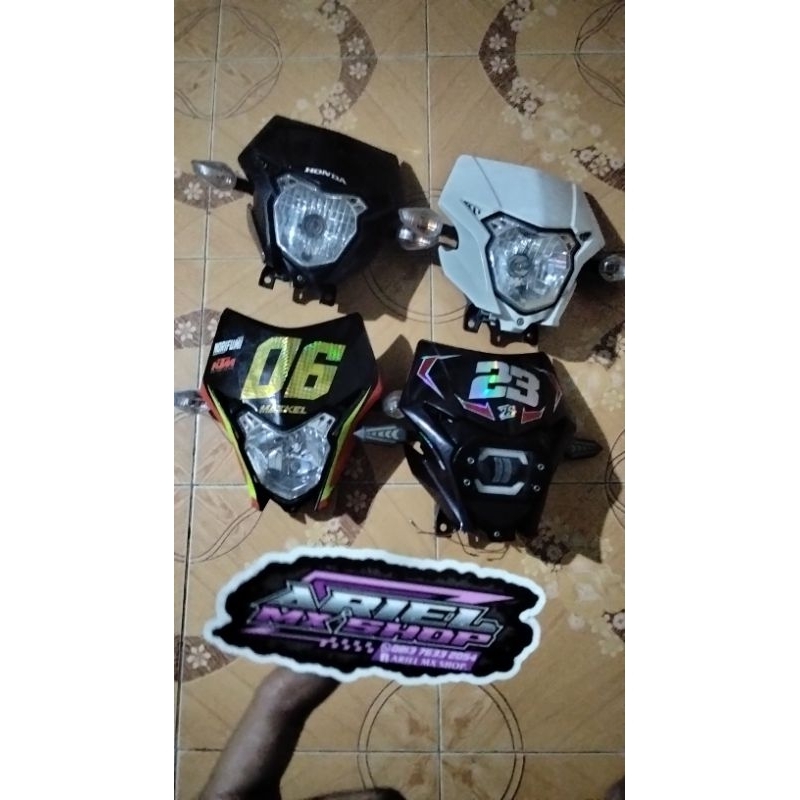 batok lampu depan headlamp crf 150 original
