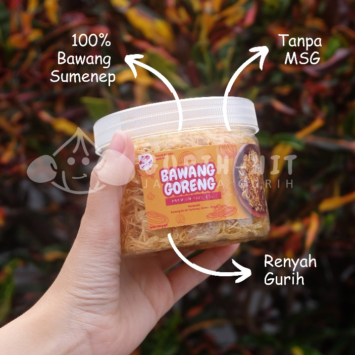 

BAWANG GORENG PREMIUM GOLDEN BROWN 100% ASLI