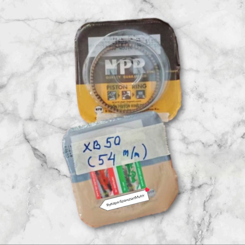 Ring Seher Mio Xb Ring Piston Beat Xb Jupiter Xb Size 50 / 54 M Original Npp/Npr