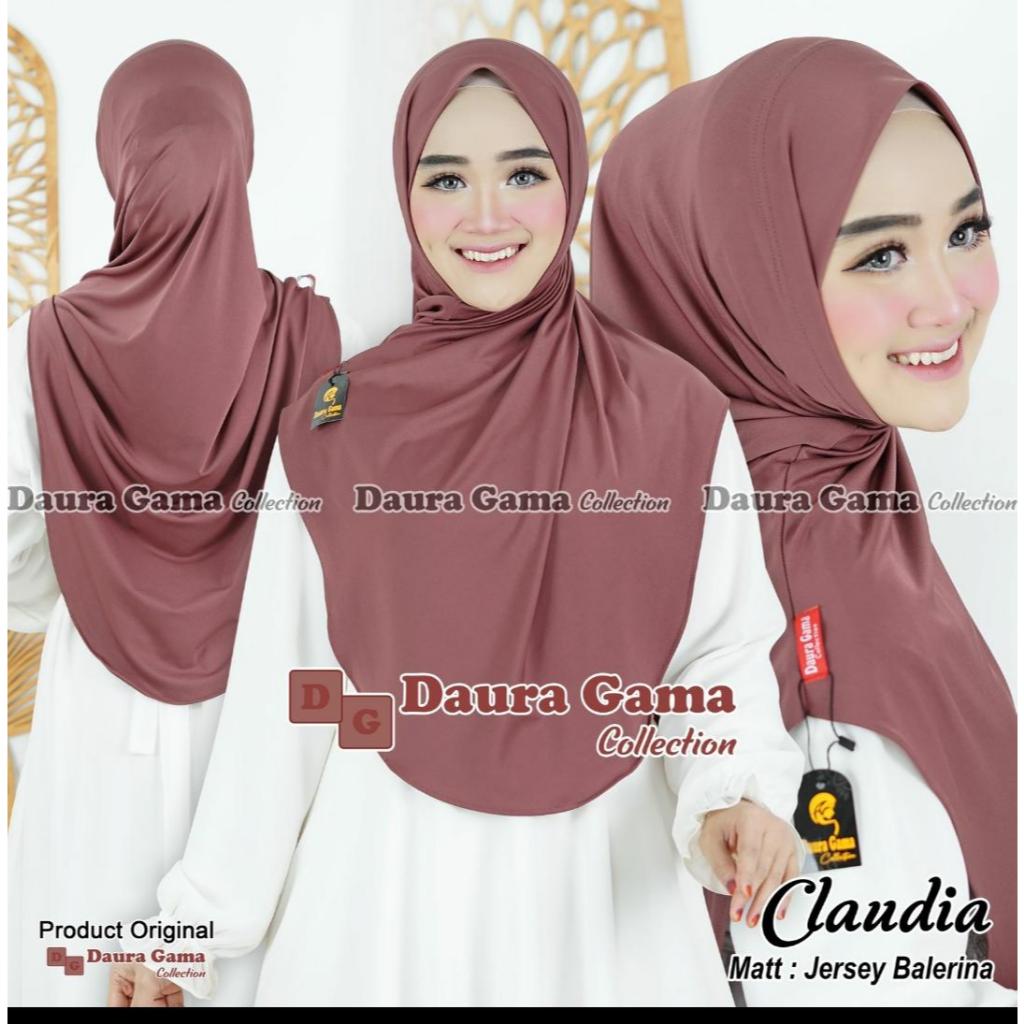 Daura Gama Collection Hijab Claudia Original Brand
