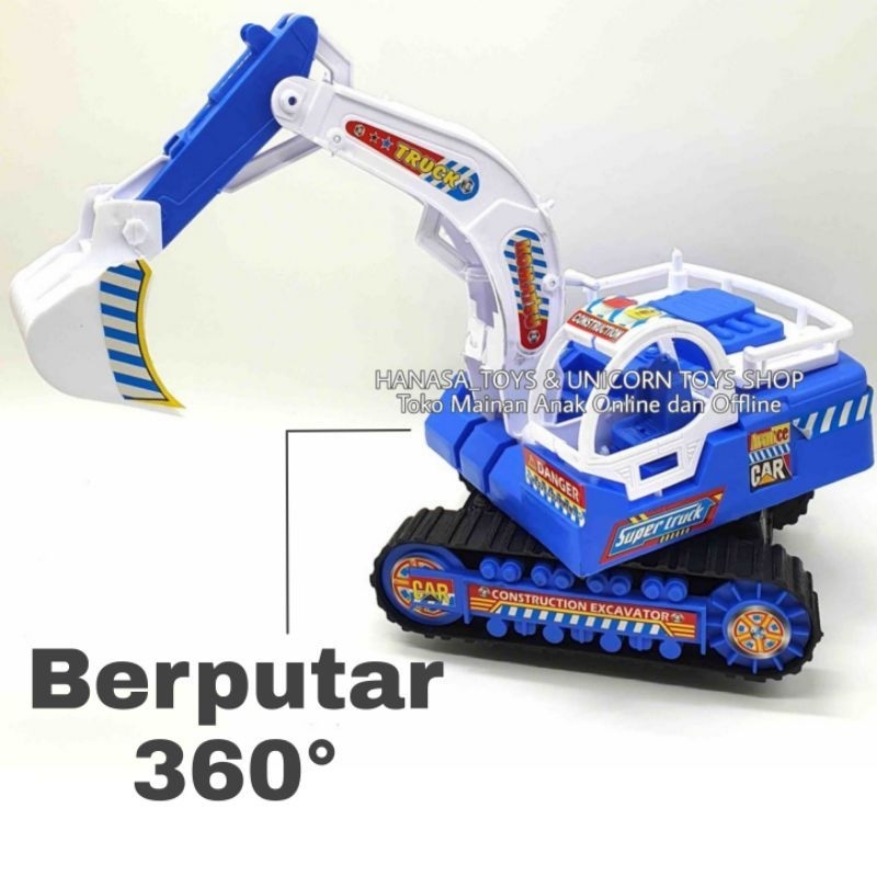 Mainan Anak Eskavator Besar Mainan Mobil Keruk Mainan Truk Beko Ukuran Besar