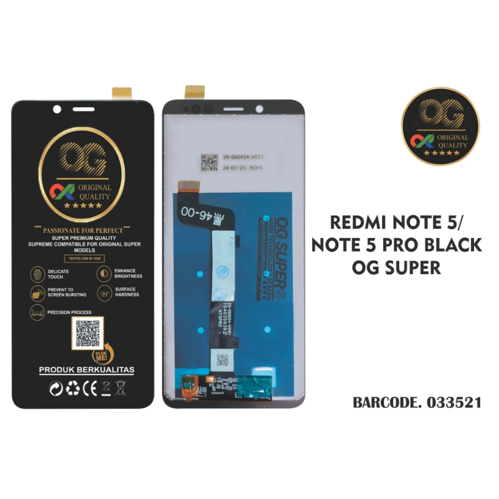 LCD XIAOMI REDMI NOTE 5 / NOTE 5 PRO