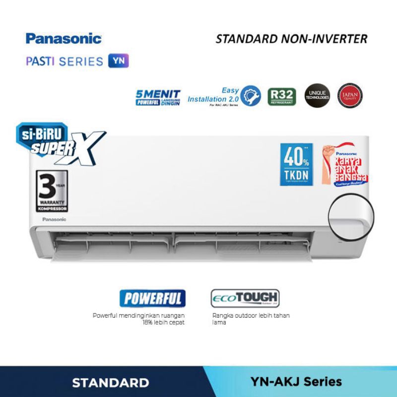 Ac Panasonic YN5AKJ  / Ac panasonic yn 5akj / AC panasonic 1/2pk