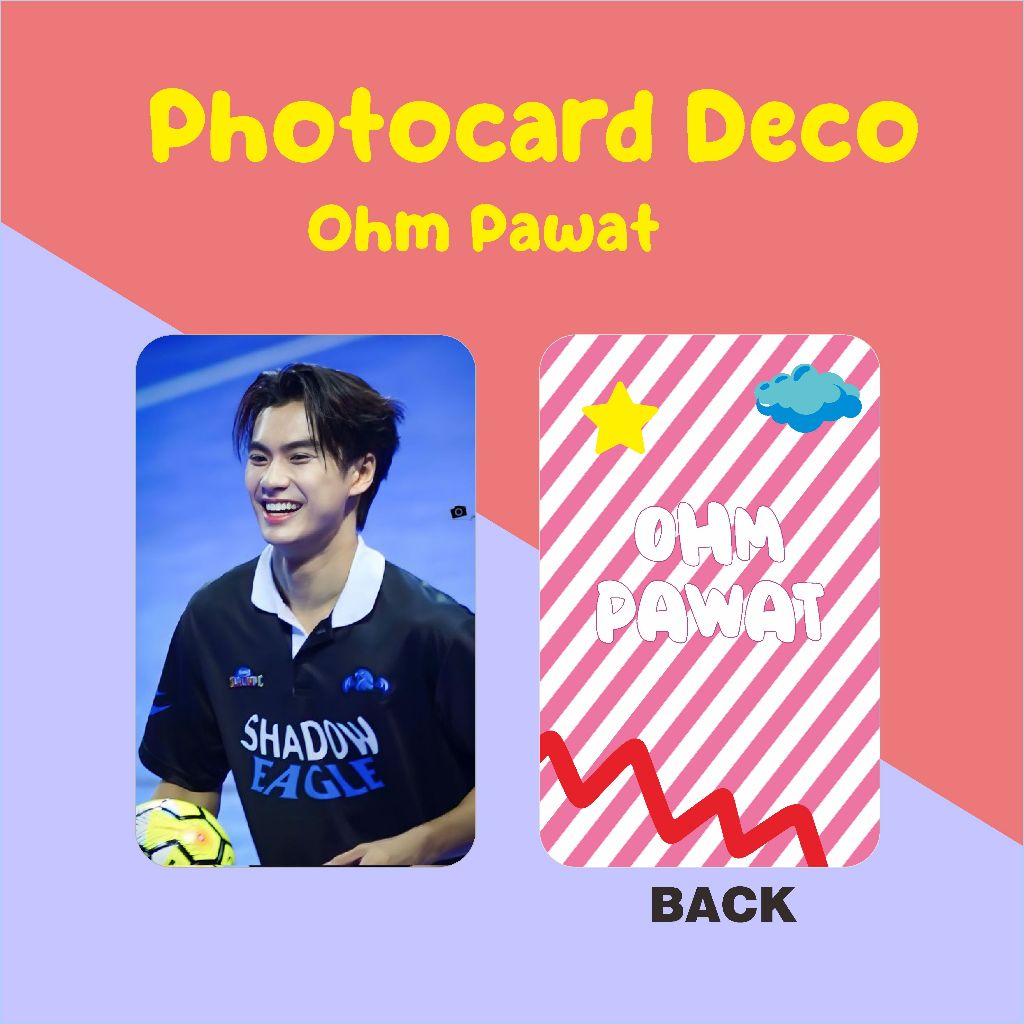 photocard ohm pawat laminasi