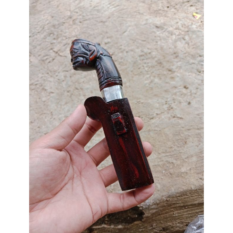 souvenir sarung gagang buat bensin ukir cepot