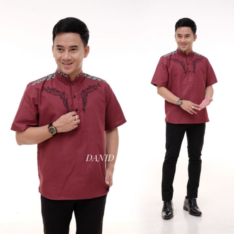 HEM KOKO DEWASA ll HEM KOKO LENGAN PENDEK ll PAKAIAN PRIA ll BAJU PRIA DEWASA