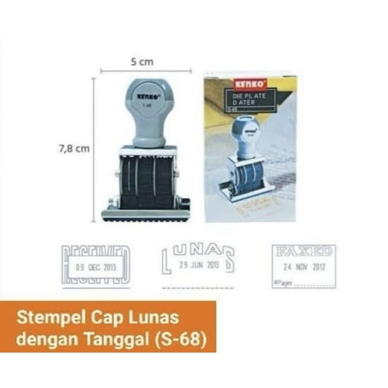 

DATE STAMP KENKO S-68 LUNAS