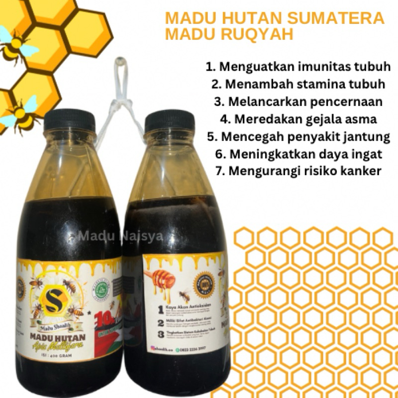 

Madu Hitam Sumatera Asli Sudah diRuqyah