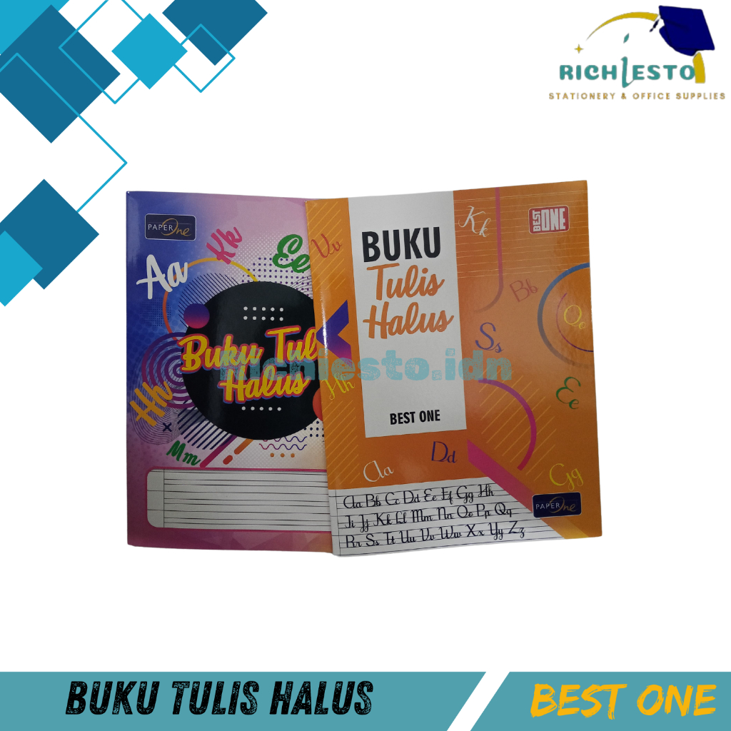 

1 PACK 10PCS BEST ONE-Buku Tulis Halus 38 Lembar-3 Kolom-Buku Tulis