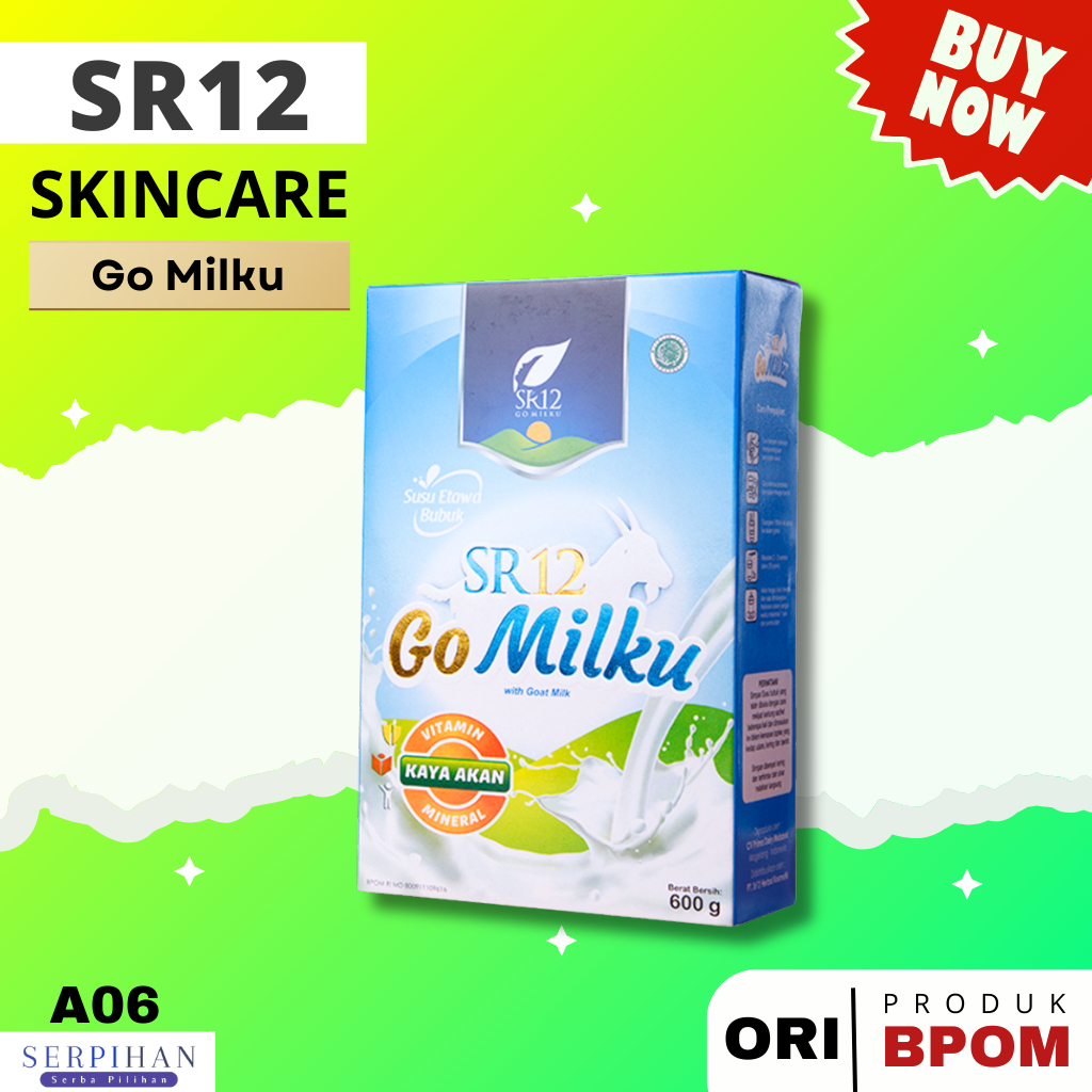 

SR12 Skincare Go Milku Susu Kambing Etawa A06