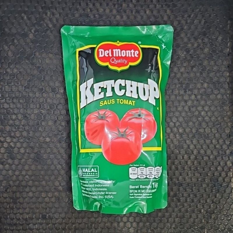 

Del Monte saus tomat 1 kg.
