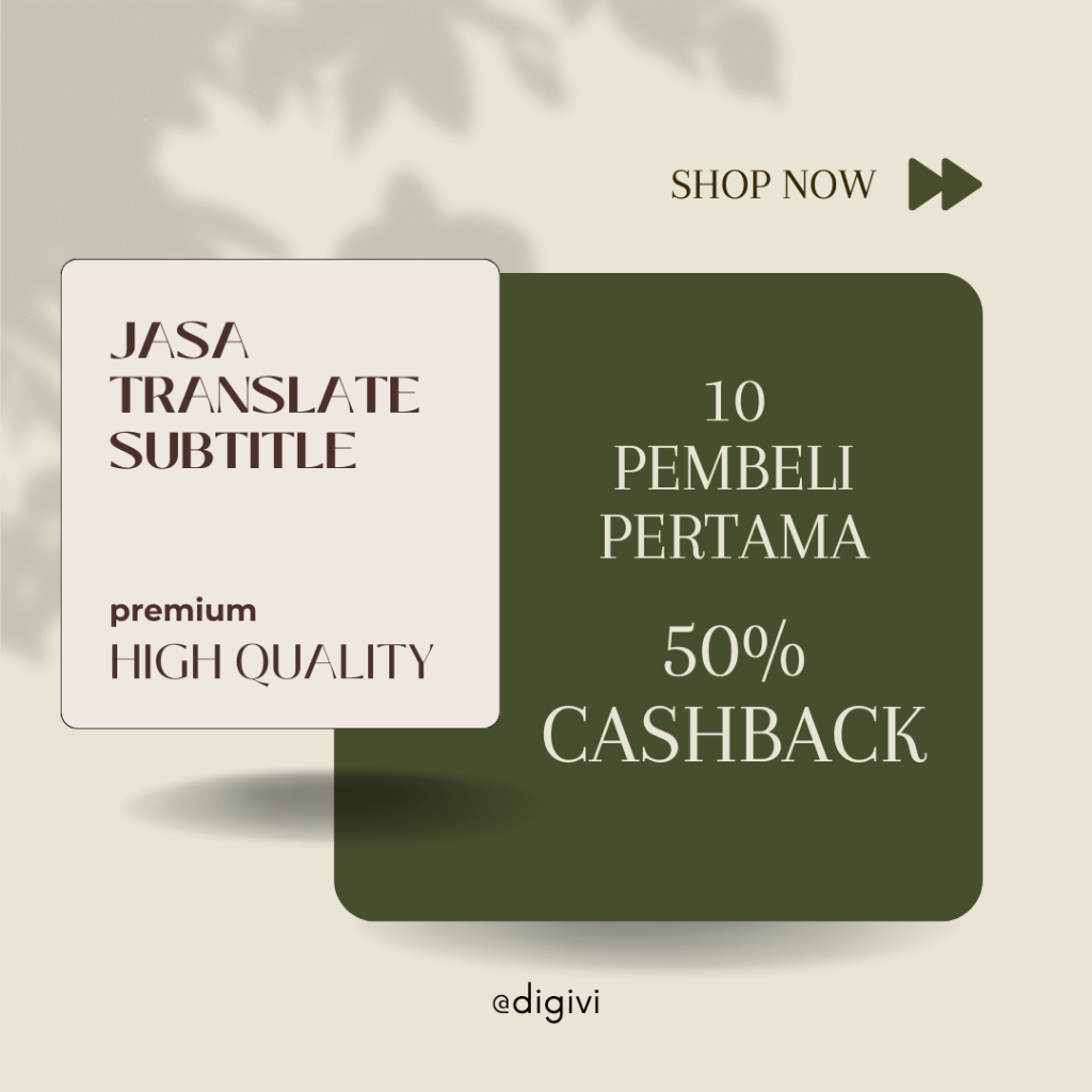 Jasa Translate Subtitle Bahasa Indonesia - Bahasa Inggris