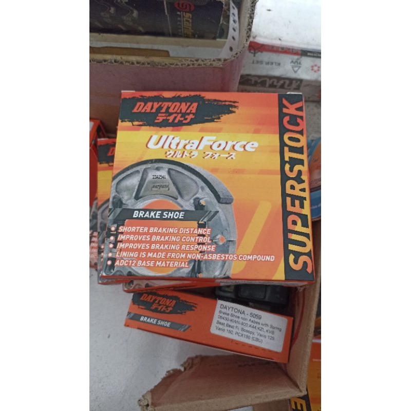 daytona kampas rem belakang vario beat vario 125