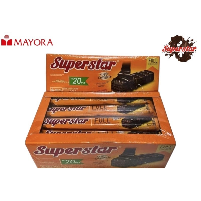 

superstar triple chocolate