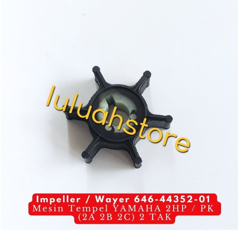 impeller (kipas air) 646-44352-01 mesin tempel Yamaha