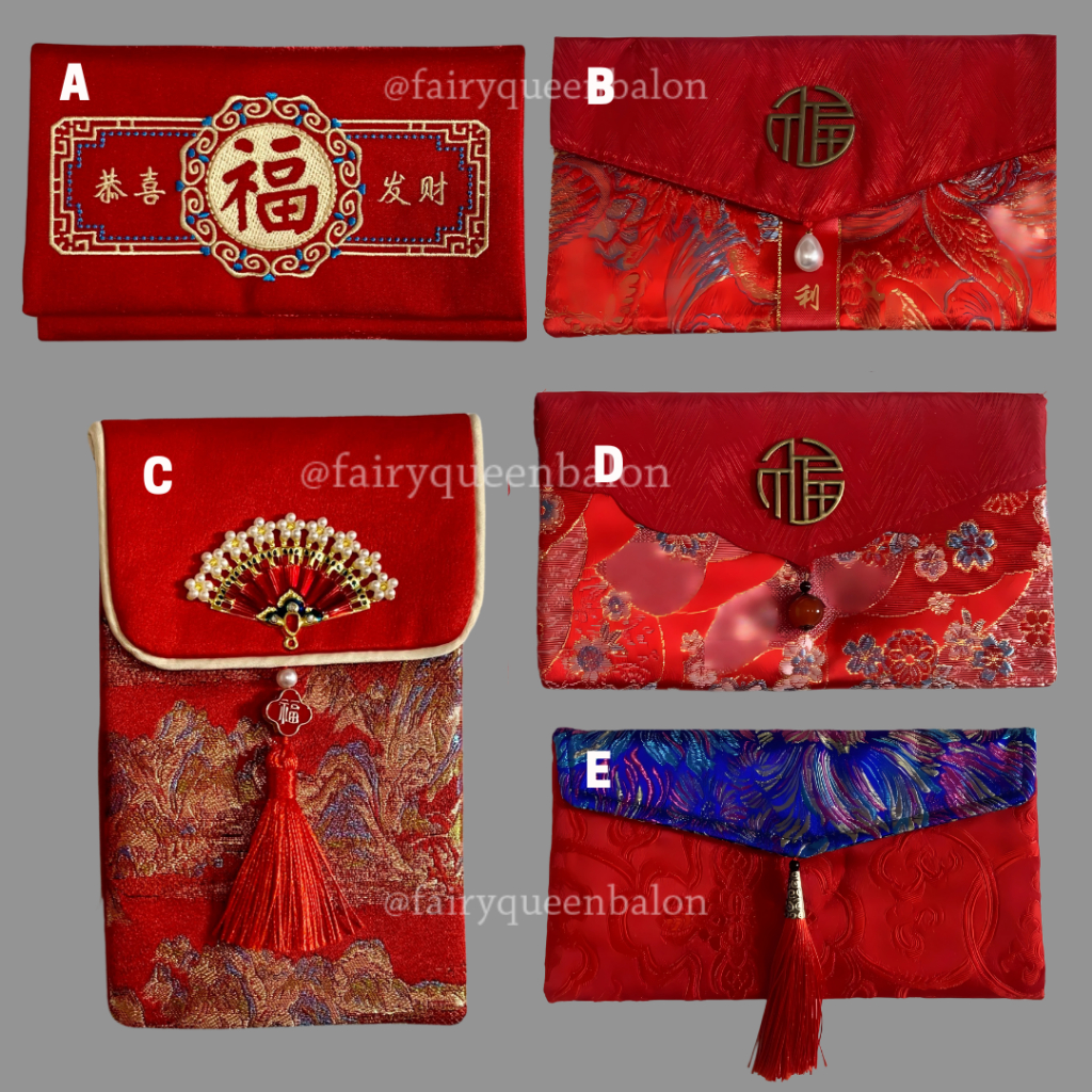 

Dompet/Angpao Imlek Hongbao Premium 2025- Tempat Angpao CNY merah PREMIUM
