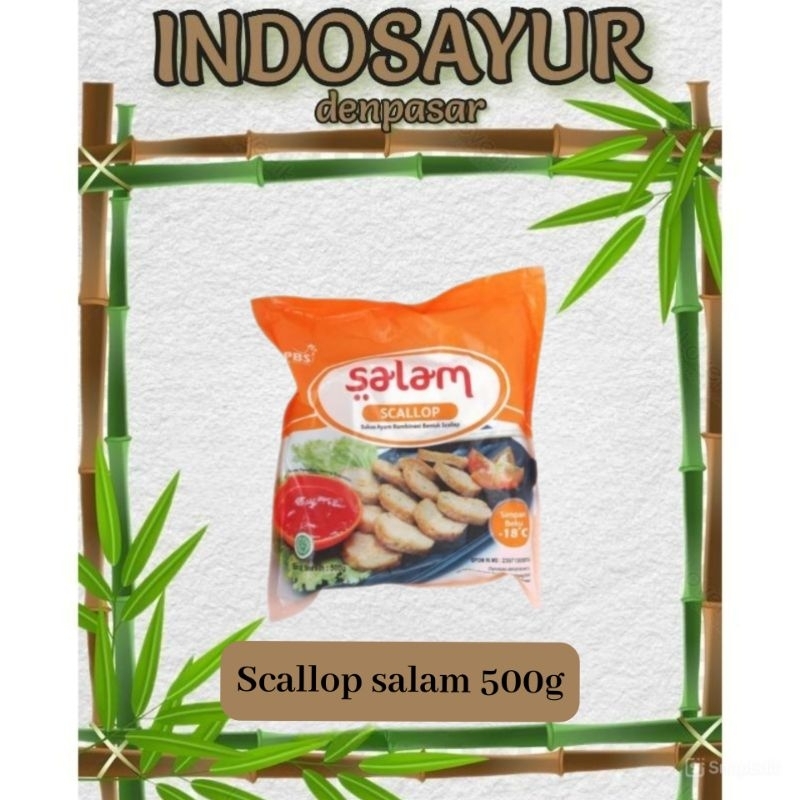 

Scallop salam 500g _ INDOSAYUR