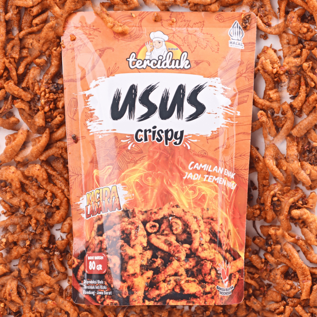 

Usus Crispy Pedas Premium
