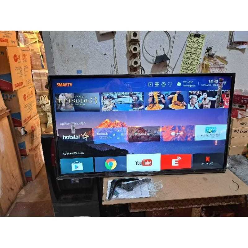 TV led smart Android 32inchi 11 WEYON / TV LED smart tv 32/43/50/55/65 incb HD Digital TV Android