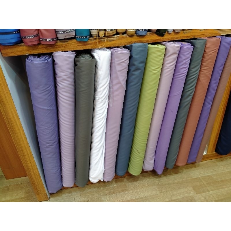 kain katun toyobo fodu kain meteran kain kemeja celana seragam