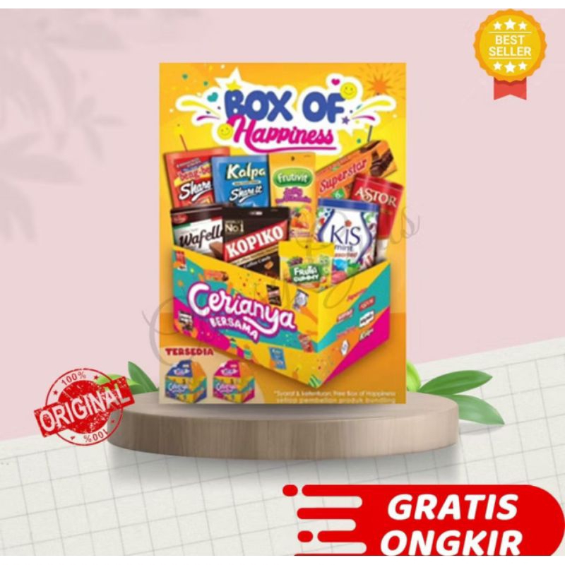 

PAKET HAMPERS LEBARAN MAYORA (Box of happiness)