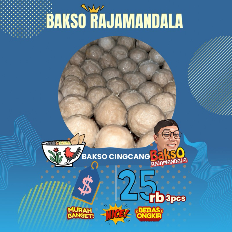 

BAKSO RAJAMANDALA, BAKSO CINGCANG