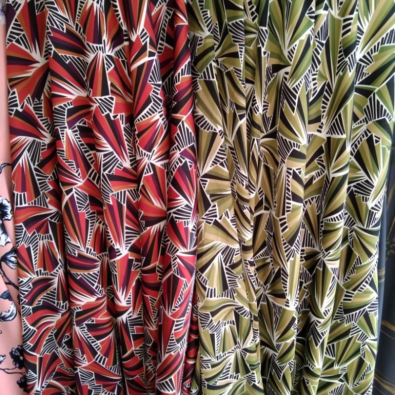 Kain armani silk | Harga/0,5m | bahan armani silk motif  | bahan armani silk  | kain armani silk....