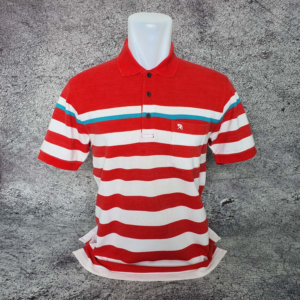 Baju Kaos Polo ARNOLD PALMER ACTIVE - Size S sd M / Lebar 50 cm - Original - Second