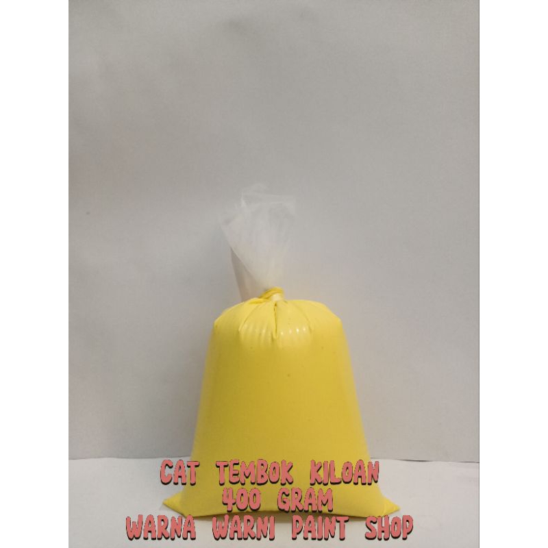 CAT TEMBOK/CAT KILOAN/CAT DINDING/CAT KUNING 400GRAM