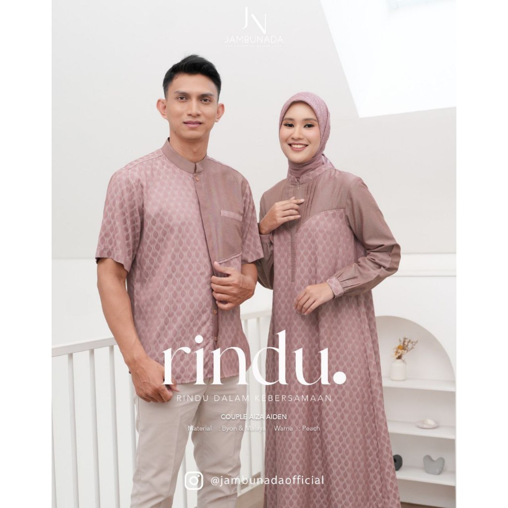 Rindu Series By Jambunada / Couple Aiden koko & Aiza Dress