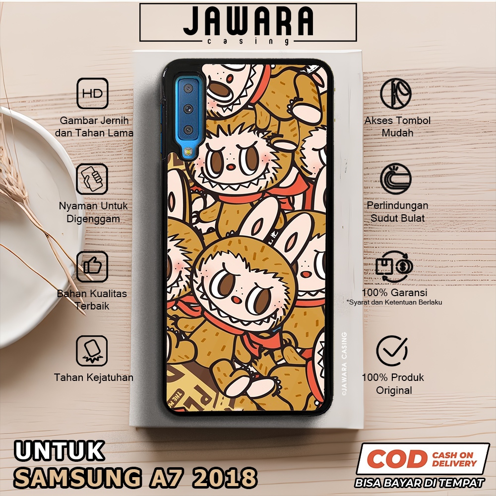 Case Samsung A7 2018 Casing Samsung A7 2018 [LBBU] Premium Case Glossy Case Hp Samsung Jawara Casing