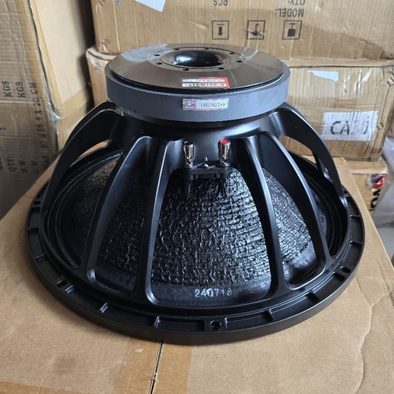 Speaker Component B&C 18TBW100-S Double Cutting Speaker 18 inch Sub B&C 18TBW 100 Grade
