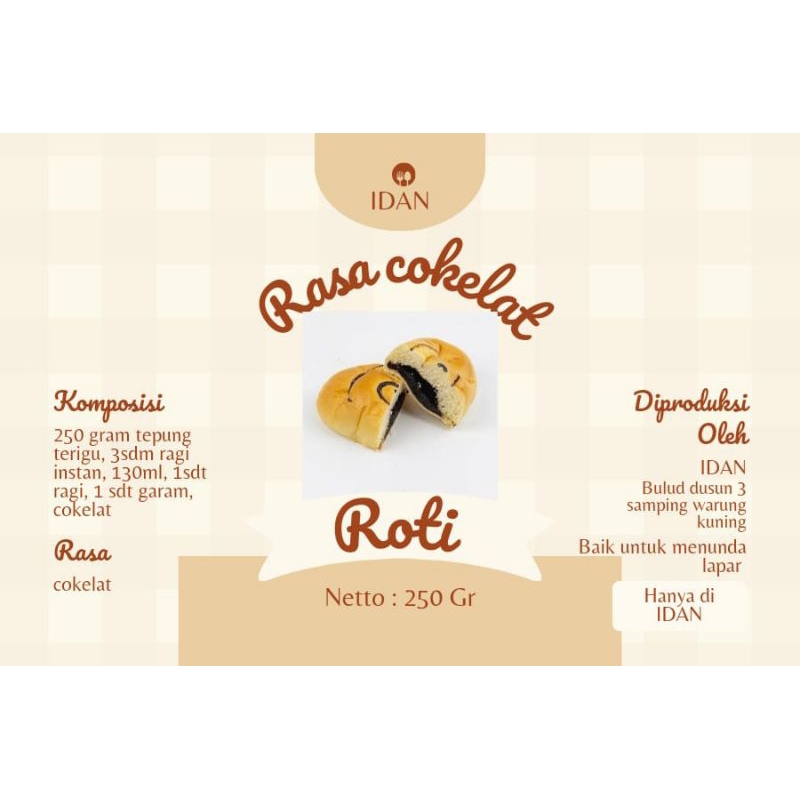 

Roti cokelat