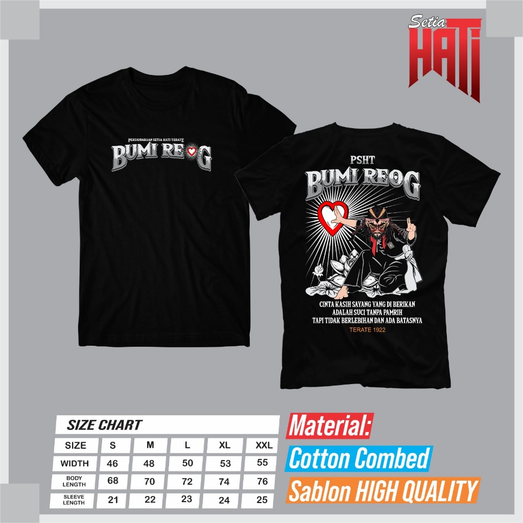 KAOS PSHT BUMI REOG BUMI REOG BERDZIKIR KATUN