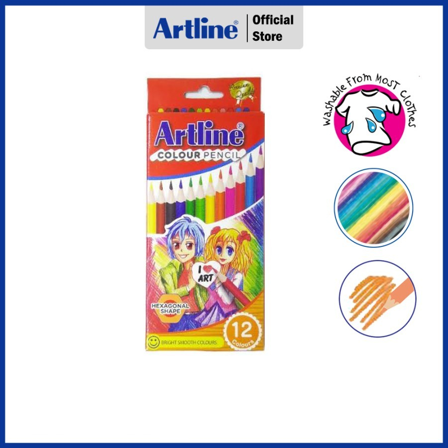 

PENSIL WARNA ARTLINE 12WARNA ECP-A-12S