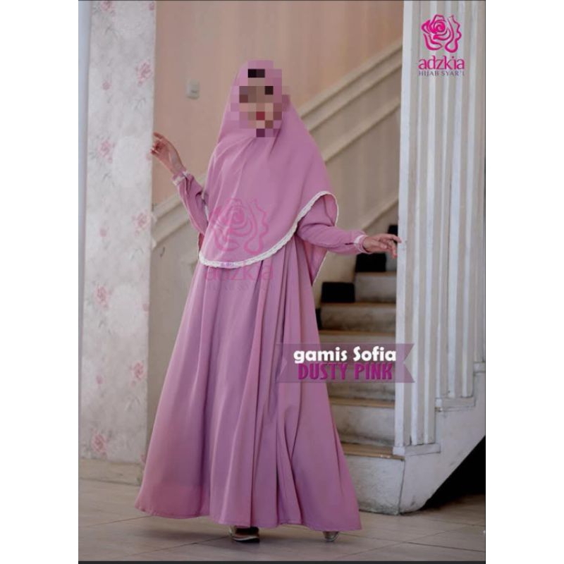 Preloved gamis syari Adzkia hijab/preloved gamis syari/preloved gamis/preloved baju syari