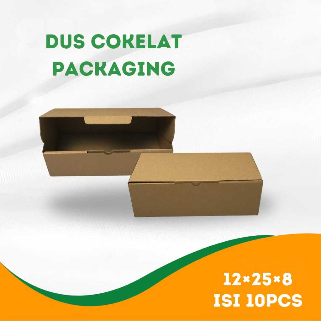 

DUS PACKAGING COKELAT 12X25X8CM/10PCS