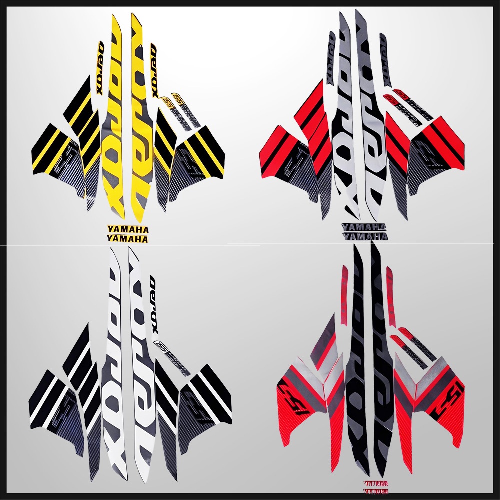 STRIPING STANDART YAMAHA AEROX 2018 STIKER BODY AEROX 2018 LIS BODY AEROX 2018 TERMURAH TERLARIS