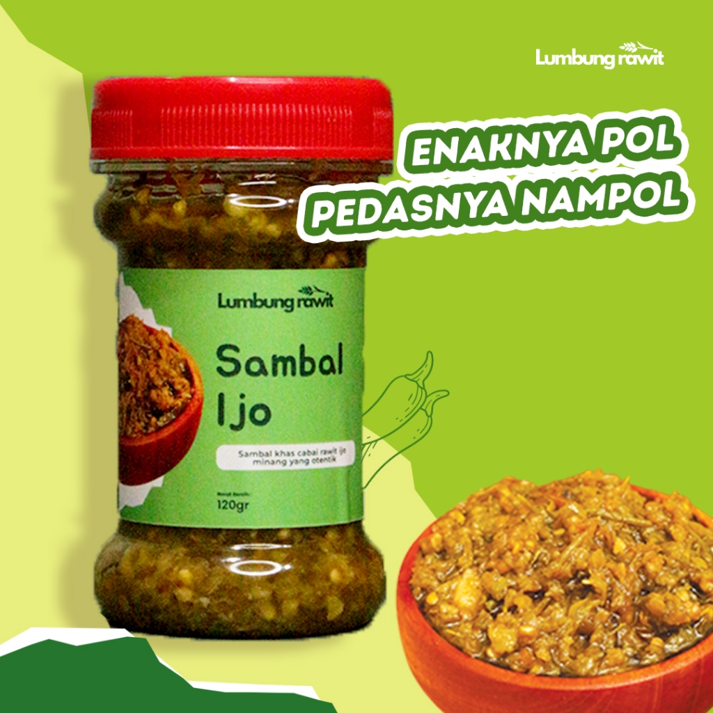 

Lumbung Rawit - Sambal Ijo 120gr