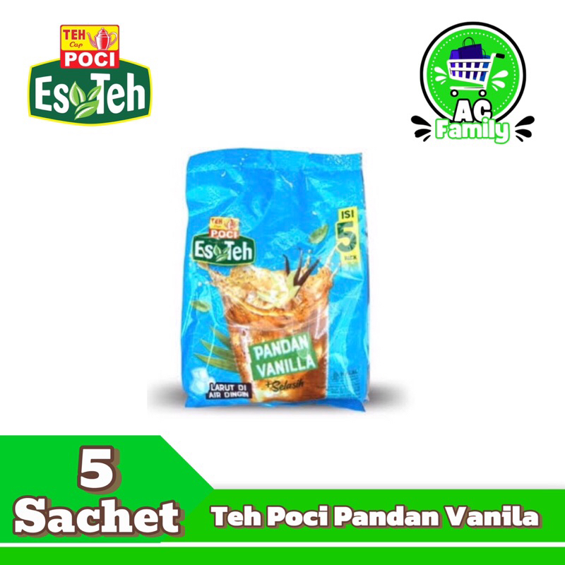 

Es Teh Poci Pandan Vanila Isi 5 Sachet