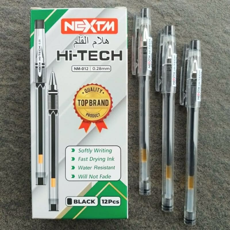 

Pulpen Gel Next-M Hi-Tech Pulpen NM-012 0.28mm
