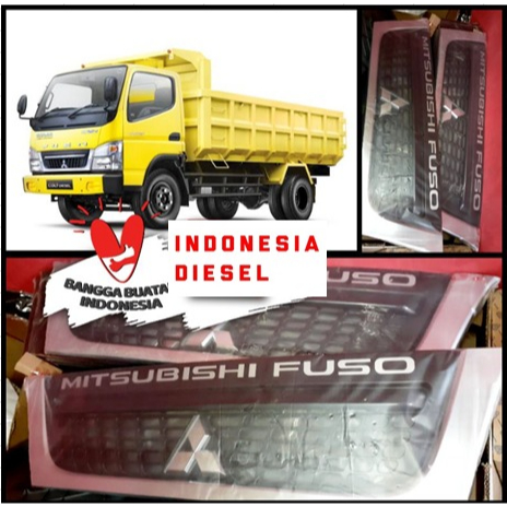 GRILL GRILLE RAM RAMBANG DEPAN PS CANTER 110/ 125 (CHROME) *8728