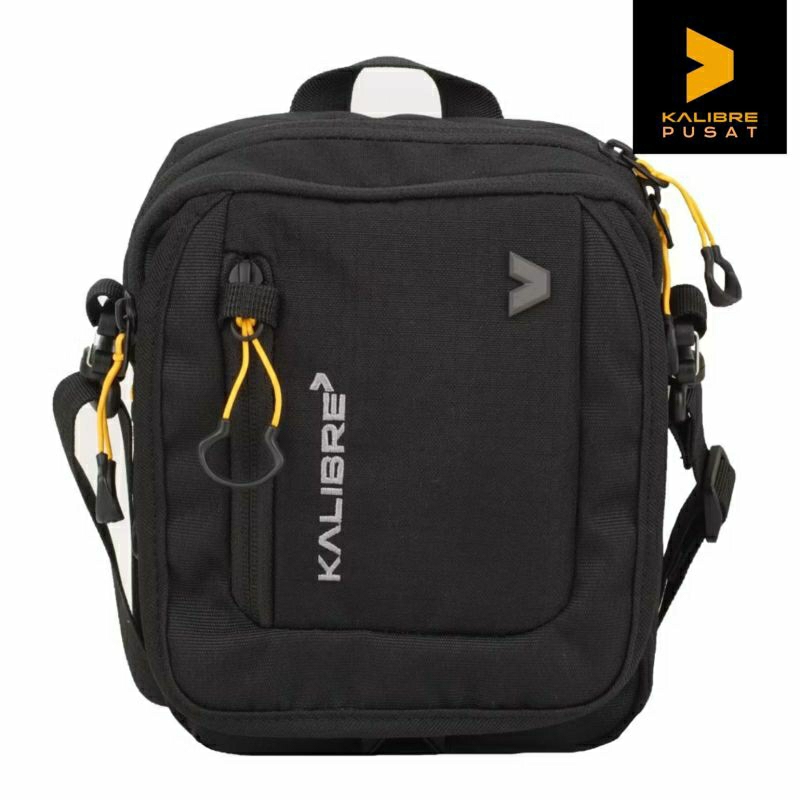 TAS SELEMPANG KALIBRE WOOMERA 1L BLACK ORIGINAL TAS TRAVEL KALIBRE WOOMERA TAS PRIA