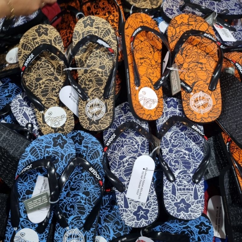 BACA DESKRIPSI SEBELUM ORDER. SENDAL JEPIT JOGER ASLI BALI 100% ORIGINAL. SANDAL CHEAPER JOGER BALI