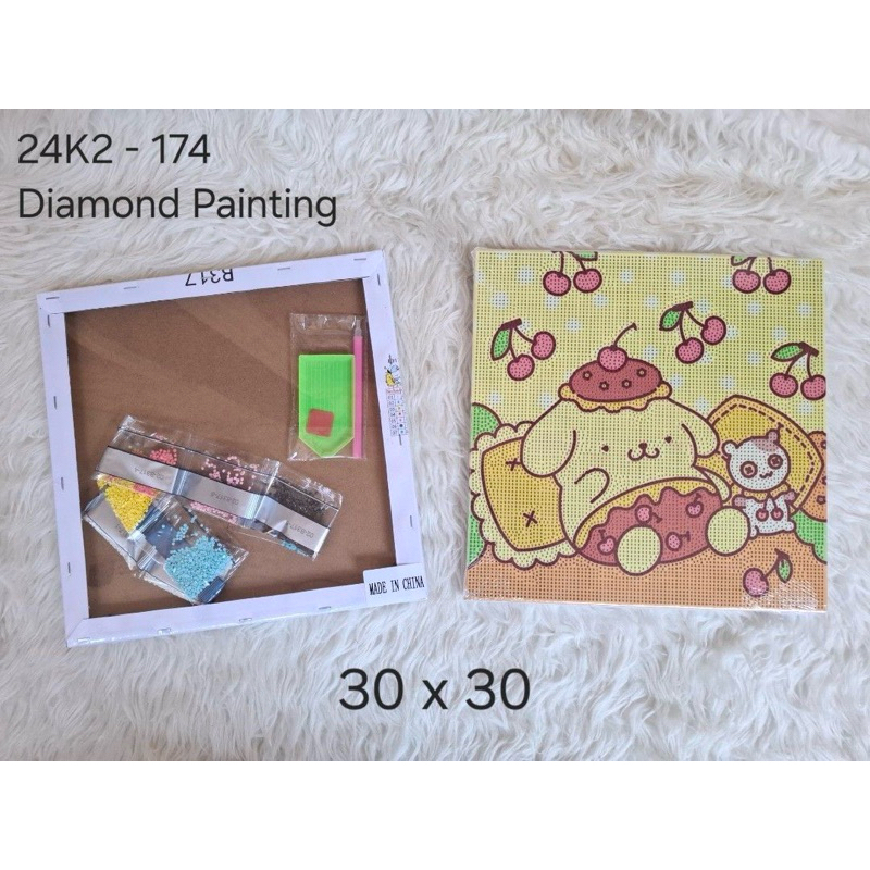 

Diamond Painting kanvas 30 x 30 cm kreatifitas anak DIY Gift