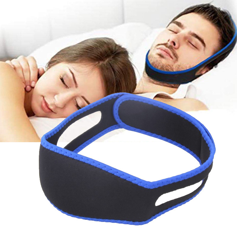 (OS) Alat Bantu Anti Ngorok Dengkur Snore Stopper / Sabuk Penghilang Dengkur Saat Tidur / Sabuk Anti