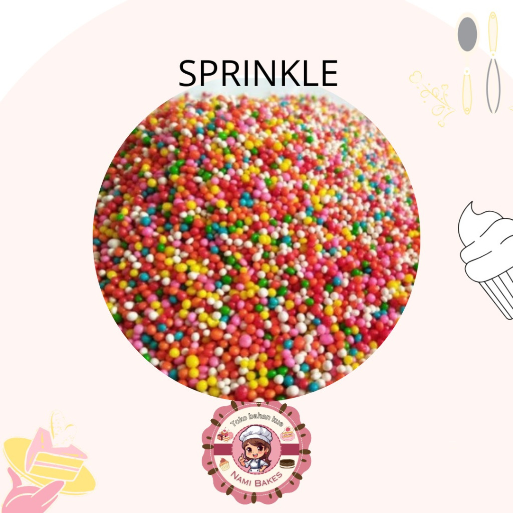 

Sprinkle Hiasan Manik Manik Repack 1000 gram