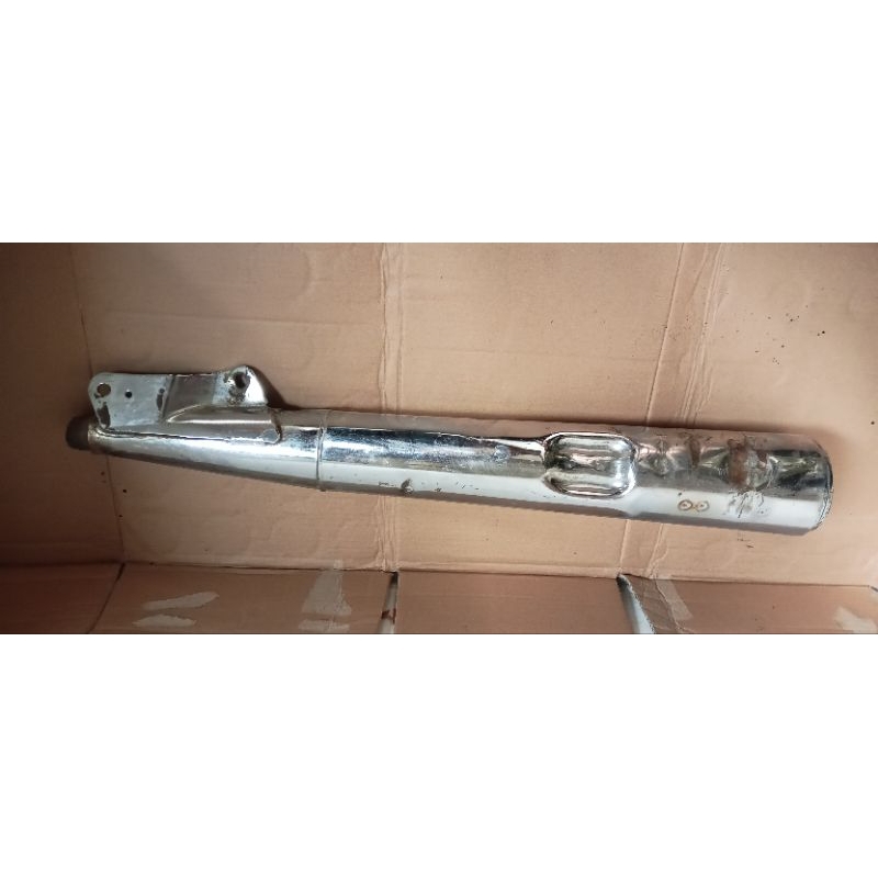 SILINCER KNALPOT SUPRA X/FIT LAMA ORI BEKAS COPOTAN