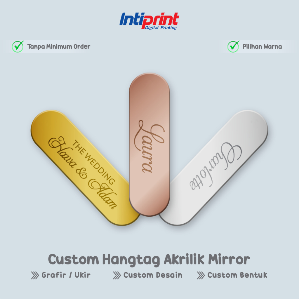 

Hang Tag Estetik Akrilik Mirror Custom Hangtag Premium Edisi Idul Fitri