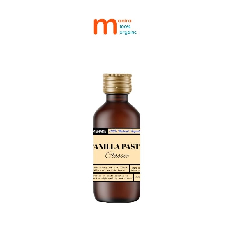 

60ml homemade vanilla pasta classic premium gourmet